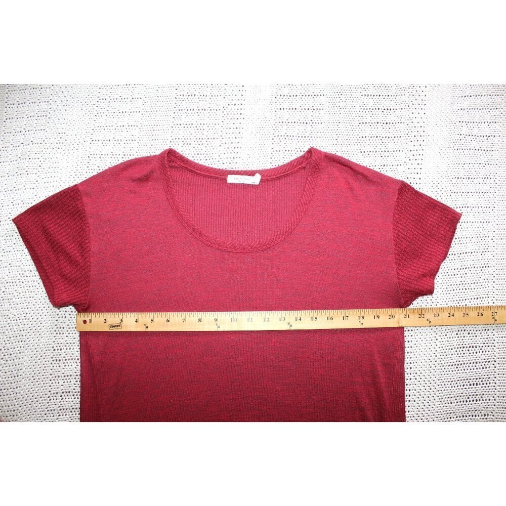 Rag & Bone Clara Mixed-Texture T-Shirt Mini Dress… - image 2